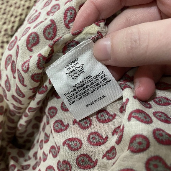 NILI LOTAN - Libby Paisley Button Down Dress Shirt Sz Medium - Picture 6 of 9